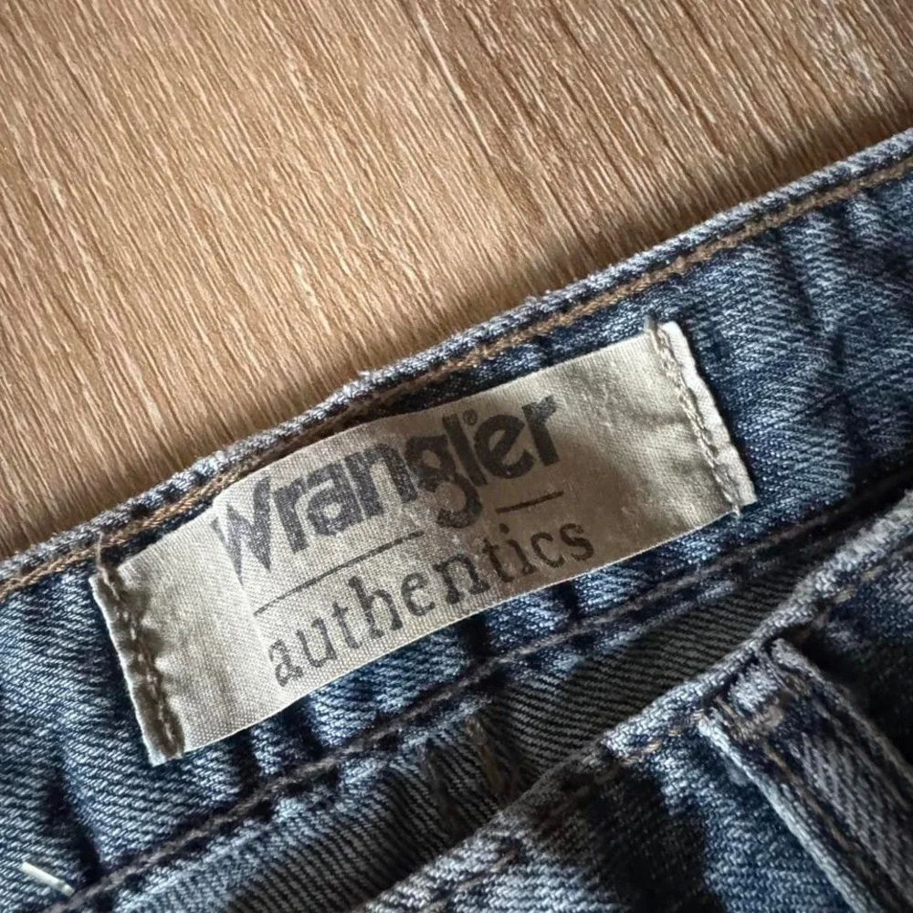 VTG Wrangler straight slim leg‎ Blue men's jeans size 31